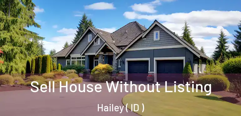  Sell House Without Listing Hailey ( ID )