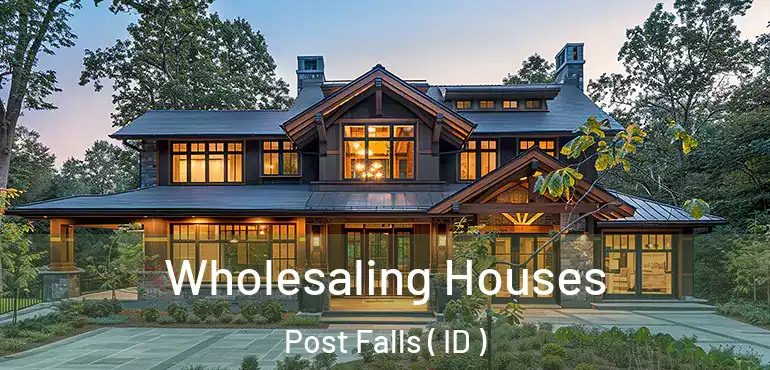  Wholesaling Houses Post Falls ( ID )